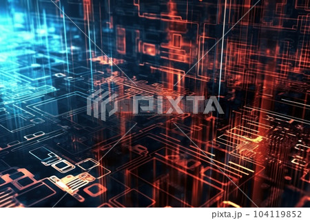 Global business, internet network connection, IoT Internet of Things, business intelligence concept. Busines global network, futuristic technology background. AI generative 104119852