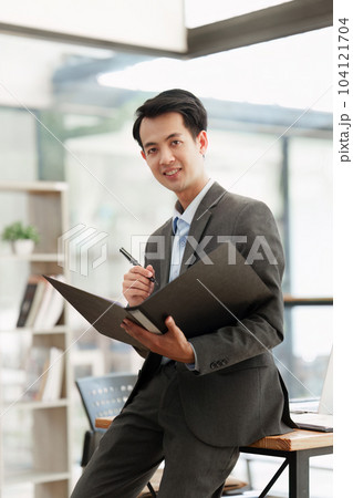 Professional business person company manager lawyer working checking bills corporate financial accounting documents. finance concept Professional business person company manager lawyer working checking bills corporate financial accounting documents. finance concept 104121704