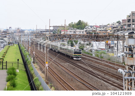 東海道線　横須賀線　大船～戸塚間 104121989