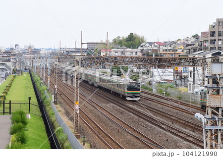 東海道線　横須賀線　大船～戸塚間 104121990