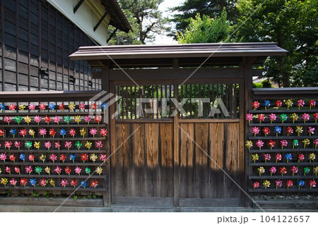 梅雨の晴れ間の大野城下 104122657