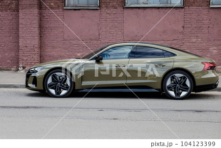 Minsk, Belarus, June 2023 - Audi e-tron GT 104123399