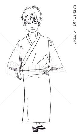 専用　手描きイラスト　オリジナル　和装男子　ドローイング 専用 手描きイラスト オリジナル 和装男子 ドローイング Amazon