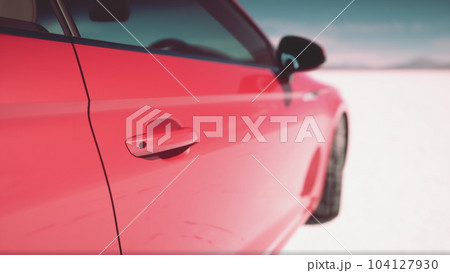 Modern and luxury car close up details 104127930