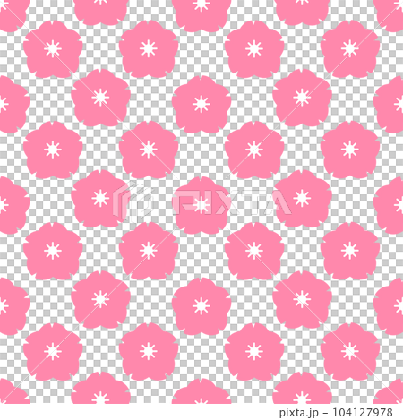 Cherry blossom seamless pattern background for wrapping, card and more. Vector illustration Cherry blossom seamless pattern background for wrapping, card and more. Vector illustration 104127978
