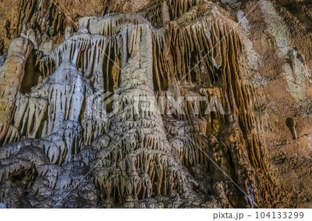 秋芳洞 クラゲの滝のぼり 秋芳洞 クラゲの滝のぼり 104133299