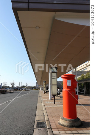 千葉 佐倉 丸ポストのある風景(聖隷佐倉市民病前) 千葉 佐倉 丸ポストのある風景(聖隷佐倉市民病前) 104133673