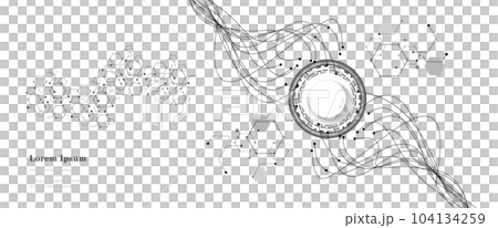 Geometry AI artificial intelligence gene science background transparent Geometry AI artificial intelligence gene science background transparent 104134259
