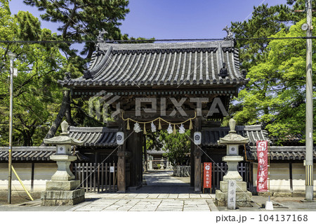 高砂神社　神門　兵庫県高砂市 104137168