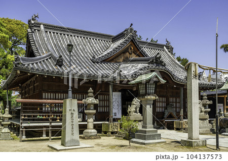 高砂神社　拝殿　兵庫県高砂市 104137573
