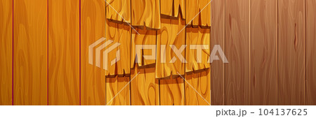 Set wooden material, textured surface wood comic background in cartoon style. Wall, panel for game, ui design Set wooden material, textured surface wood comic background in cartoon style. Wall, panel for game, ui design 104137625