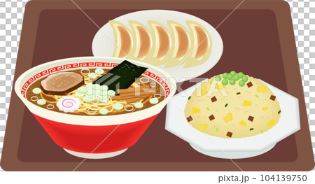 ラーメンチャーハンセット 104139750