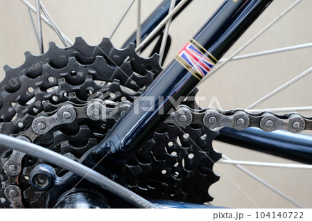 自転車のスプロケット 104140722