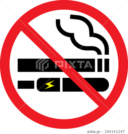 禁煙マークのイラスト 104141247