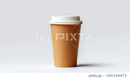 coffee cup isolated on white 104144473