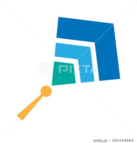 Kite logo icon design 104144664