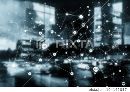 Background from the communication system. 104145057