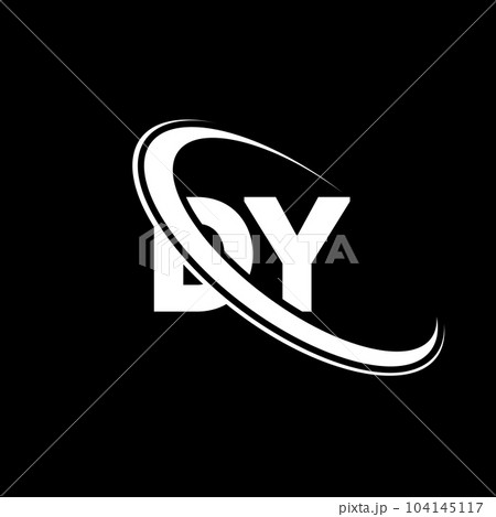 DY logo. D Y design. White DY letter. DY/D Y letter logo design. Initial letter DY linked circle uppercase monogram logo. DY logo. D Y design. White DY letter. DY/D Y letter logo design. Initial letter DY linked circle uppercase monogram logo. 104145117