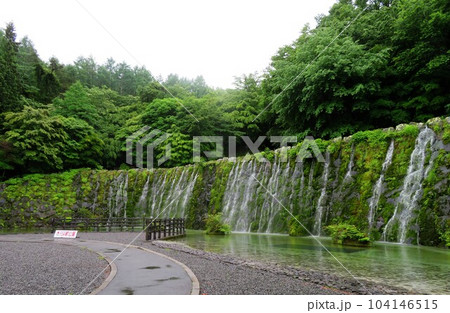 山中湖「花の都公園」明神の滝 104146515