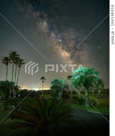 千葉県館山市　館山カントリークラブの天の川 104146916