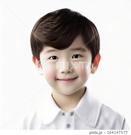 男児正面写真：AI生成 104147577