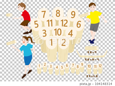 矢量圖的莫魯克 104148314