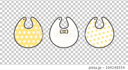 赤ちゃん　ベビー　アイコン　スタイ　シンプル 104148554