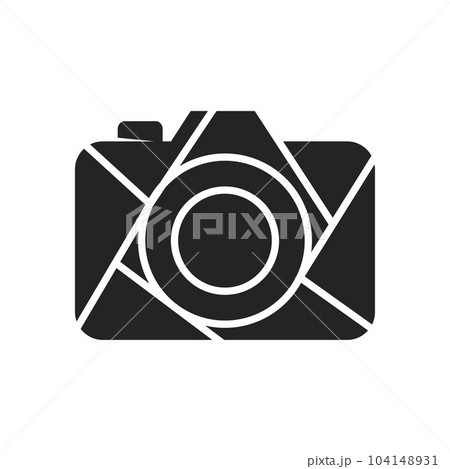 photography logo template. Icon Illustration Brand Identity. Isolated and flat illustration. Vector graphic 104148931