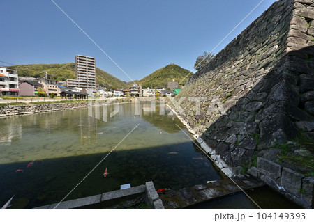 備後「三原城」の石垣とその周辺 備後「三原城」の石垣とその周辺 104149393