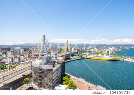 青森県観光物産館アスパム 展望台 西側 青森県観光物産館アスパム 展望台 西側 104150736