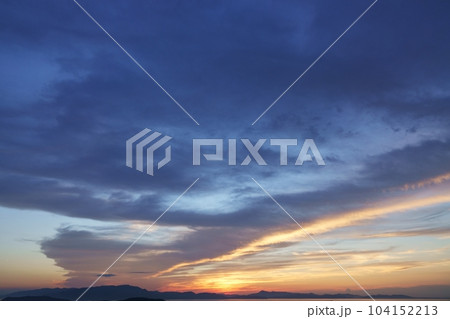 夏の夕空・夏・空主体・210830pm 夏の夕空・夏・空主体・210830pm 104152213
