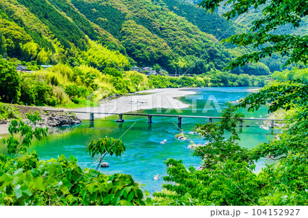 高知 四万十川　～長生沈下橋～ 104152927