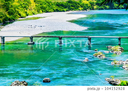 高知 四万十川　～長生沈下橋～ 104152928