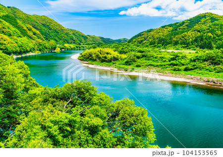 高知 四万十川 104153565