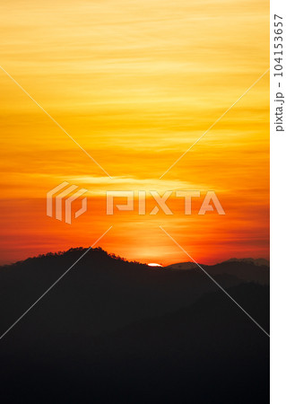 colorful dramatic sky with cloud at sunset.beautiful sky with clouds background 104153657