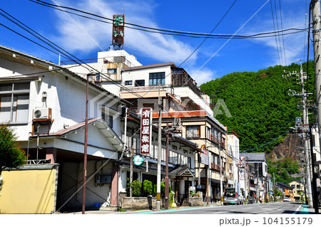 戸倉上山田温泉街(長野県千曲市)【2023.6】の写真素材 [104155179] - PIXTA