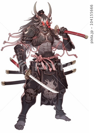 ファンタジー系の男性キャラクターの全身立ち絵のイラスト 104155666