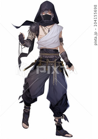 男 ファンタジー 衣装 ファンタジー系の男性キャラクターの全身立ち絵
