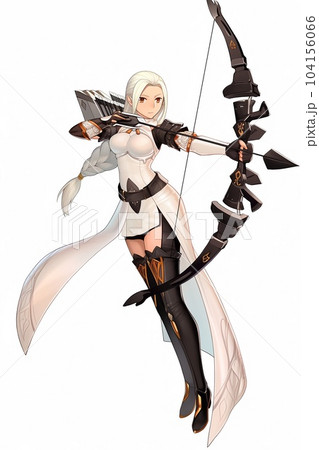 女性キャラクターの絵画 01/女性】キャラクター立ち絵