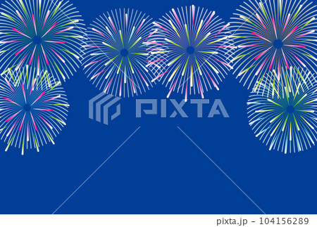 花火コピースペース 104156289