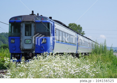 石北線を走るオホーツク号 石北線を走るオホーツク号 104156525