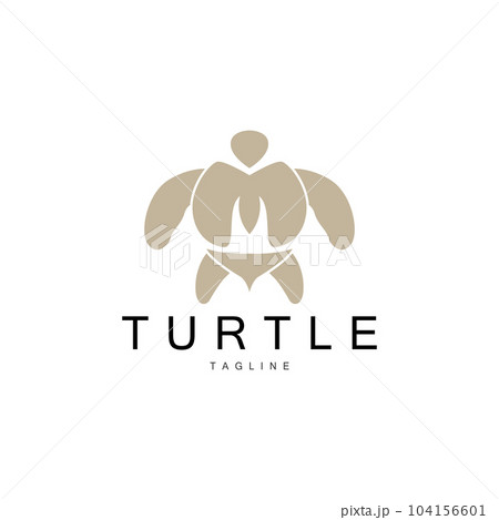 Sea Turtle Logo Design Protected Amphibian Marine Animal Icon Illustration, Vector Brand Corporate Identity Sea Turtle Logo Design Protected Amphibian Marine Animal Icon Illustration, Vector Brand Corporate Identity 104156601