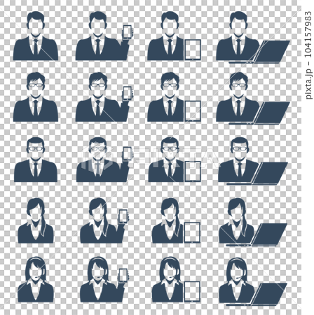 商人圖標 104157983