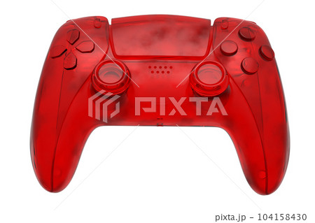 Realistic video game joystick in trendy style glassmorphism or frosted glass Realistic video game joystick in trendy style glassmorphism or frosted glass 104158430