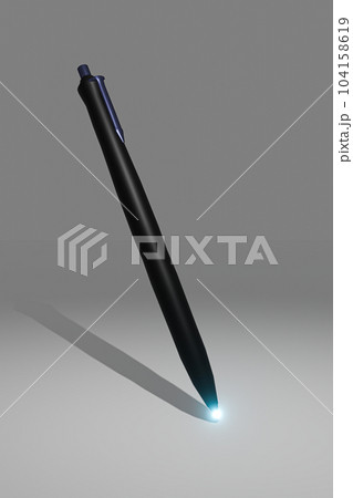 3D render pen with light 104158619