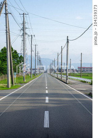 西沼田遺跡前の道路 104159373