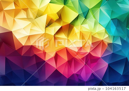 Colorful triangular abstract background. Abstract polygonal background Colorful triangular abstract background. Abstract polygonal background 104163517