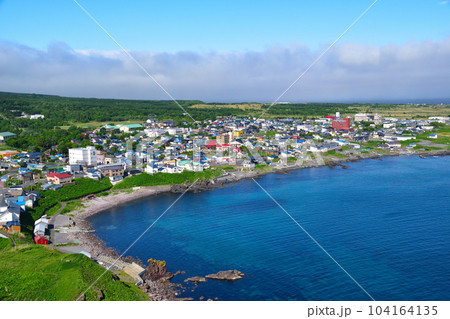 利尻島 利尻富士町 鴛泊地区 利尻島 利尻富士町 鴛泊地区 104164135
