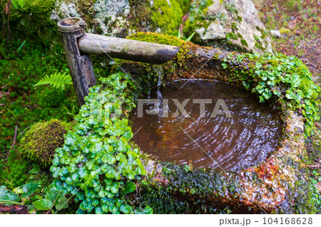 手水鉢 手水 手水鉢 手水 104168628