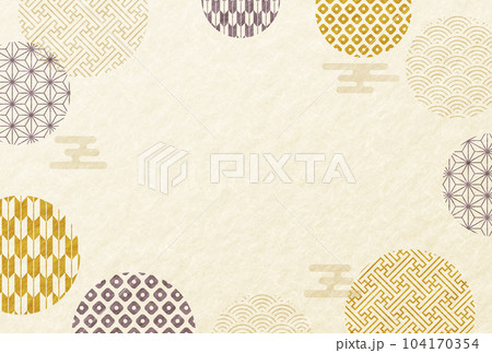 和 モダン 敬老の日 秋 和紙 背景 和 モダン 敬老の日 秋 和紙 背景 104170354